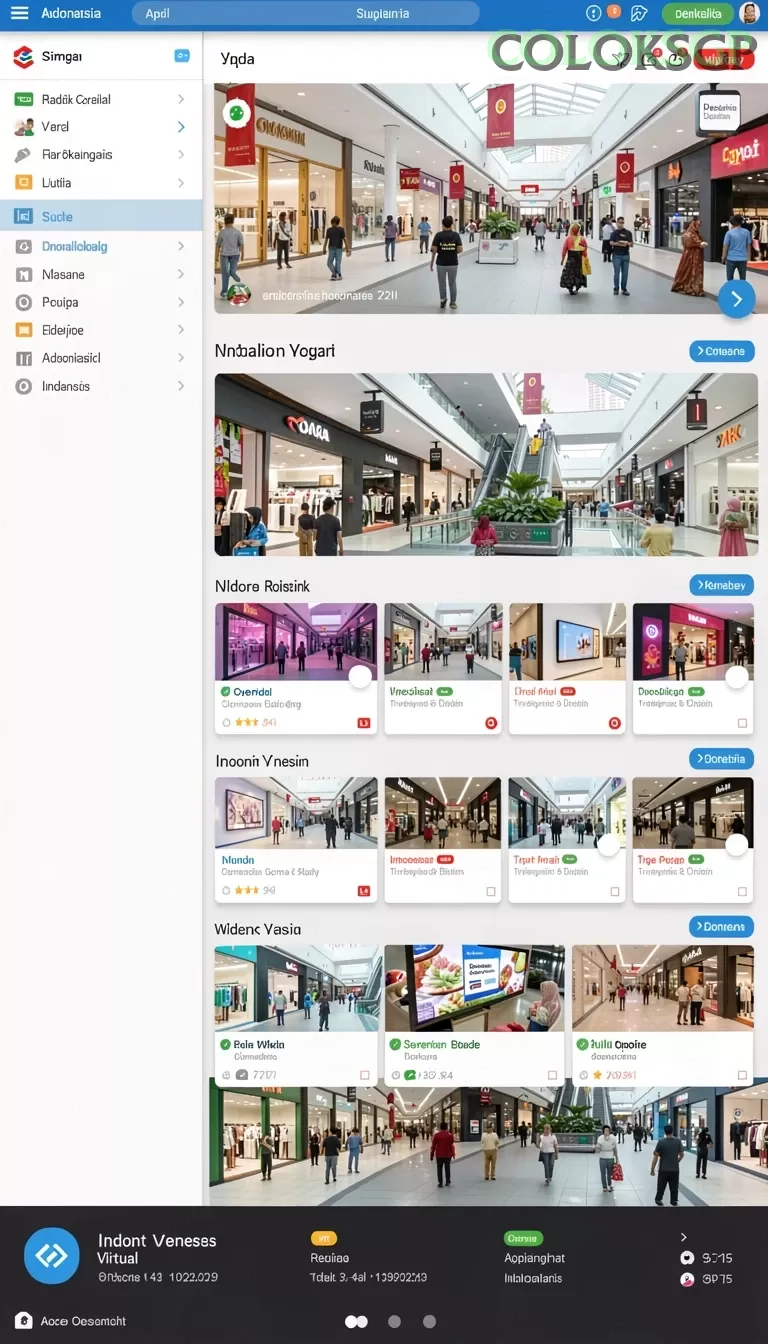 Cuplikan layar EVIP3 — aktivitas