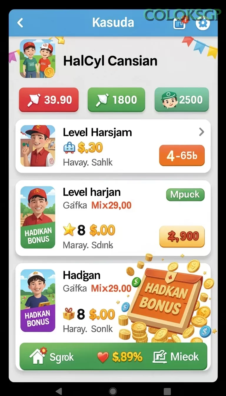 Cuplikan layar LOKETCUAN — aktivitas
