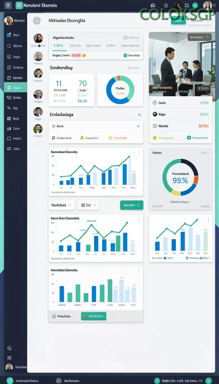 Cuplikan layar EVIP3 — menu navigasi