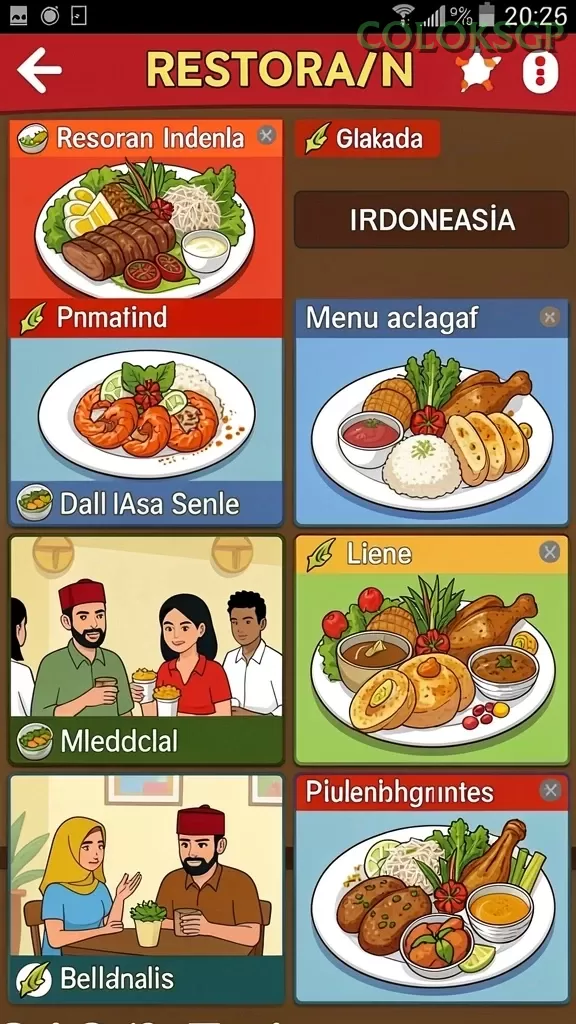 Cuplikan layar EVIP3 — halaman utama